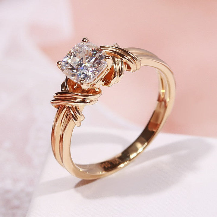 Bague déclaration à nœud | Or