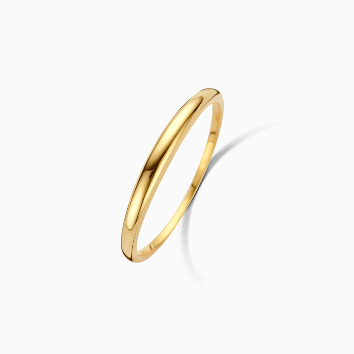 Bague dôme Slim | Or