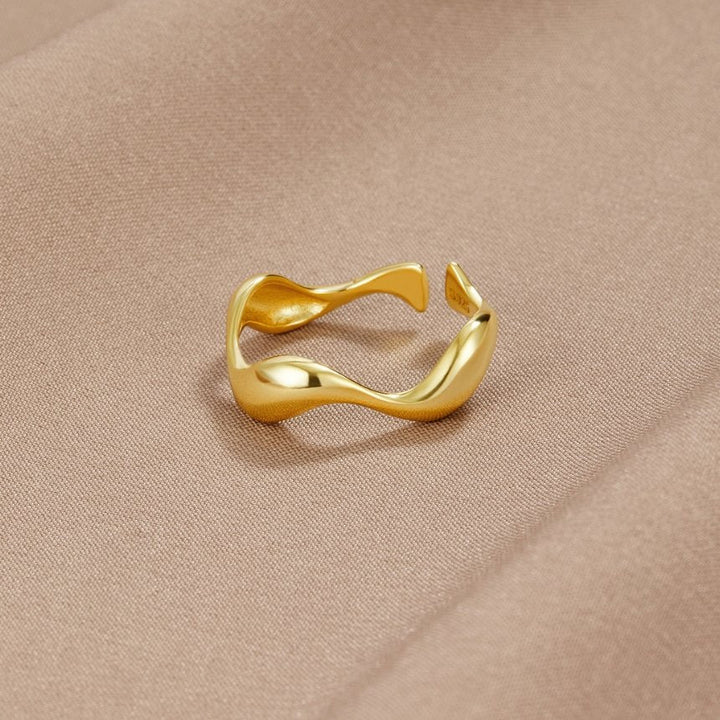 Bague Élyra Fluide flow | Or