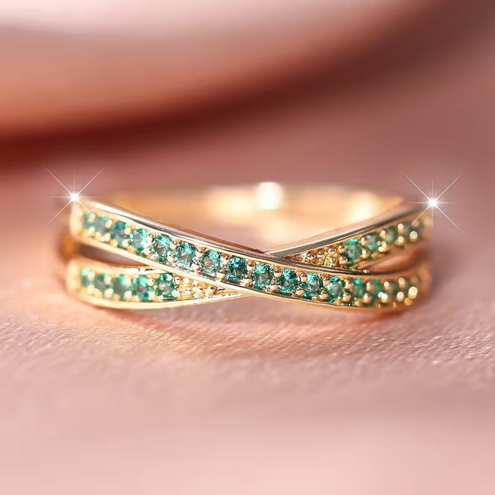Bague émeraude | Or