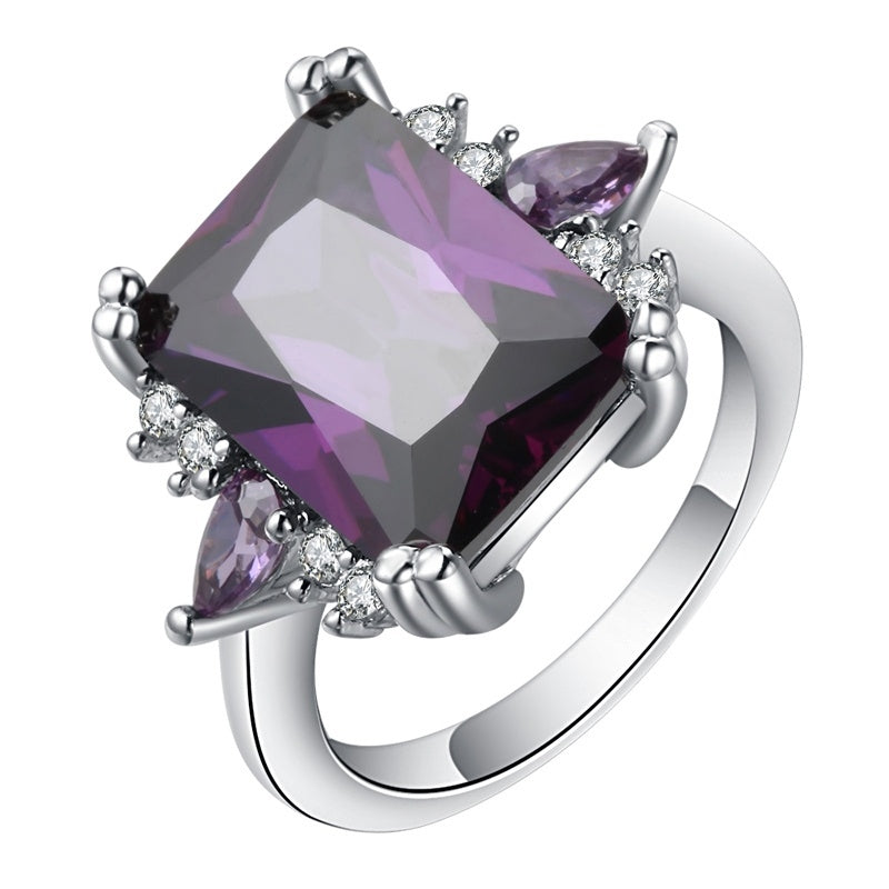 Bague Franziska améthyste | Or