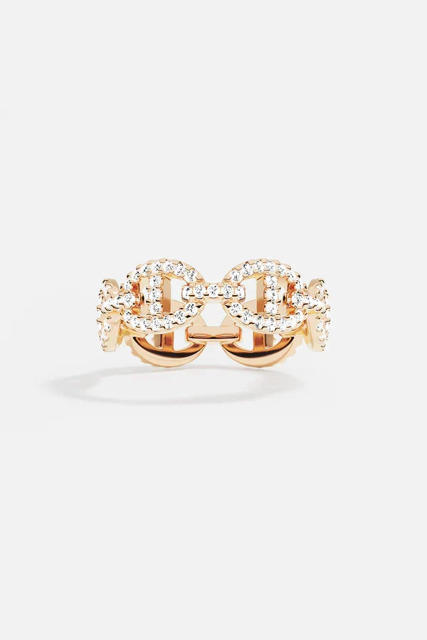 Bague Isaline Marina | Or blanc