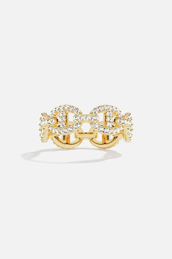 Bague Isaline Marina | Or blanc