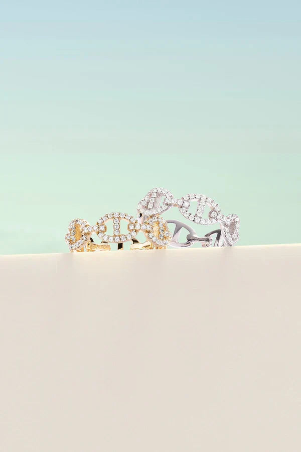 Bague Isaline Marina | Or blanc