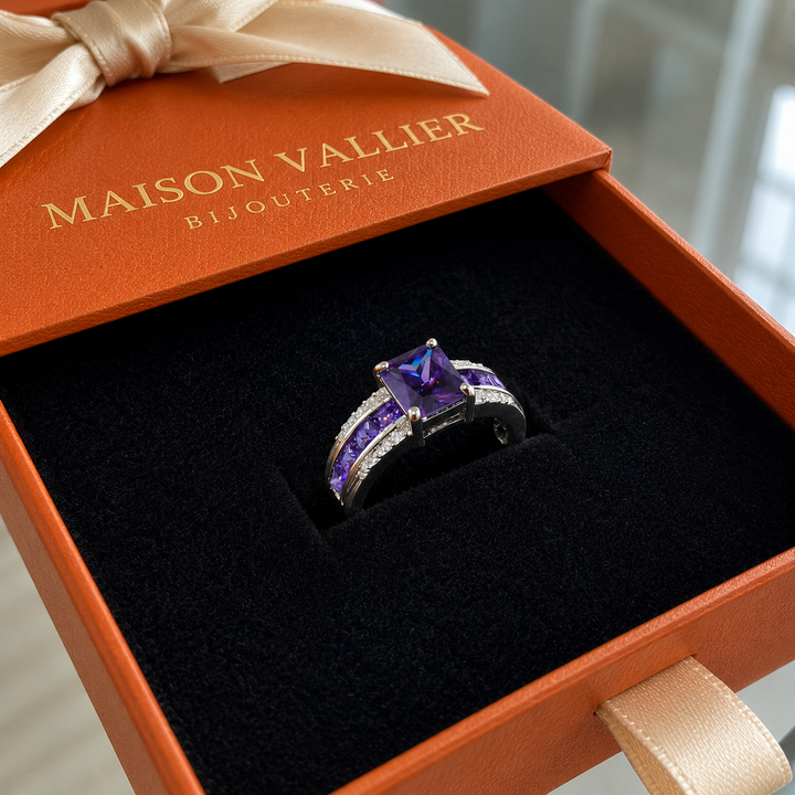 Bague Kassia Lilacmont | Or blanc