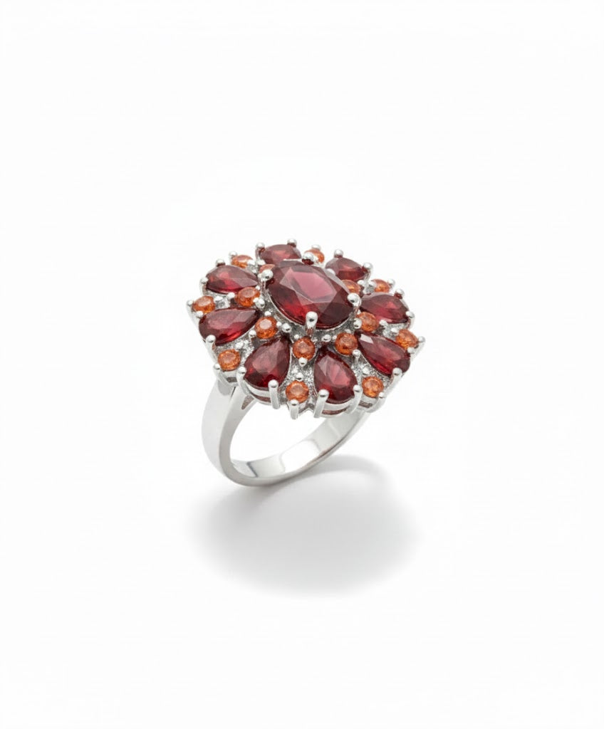 Bague pétale écarlate | Or