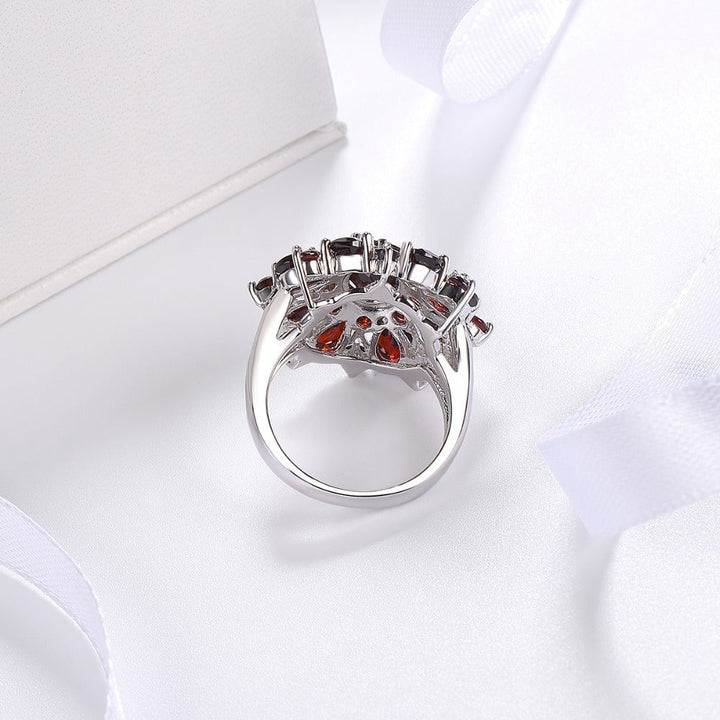 Bague pétale écarlate | Or