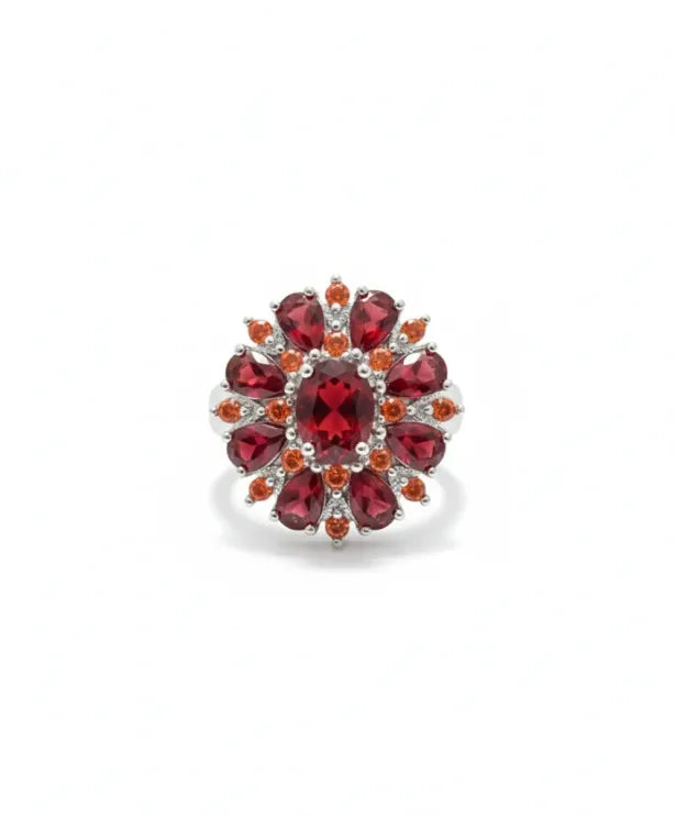 Bague pétale écarlate | Or
