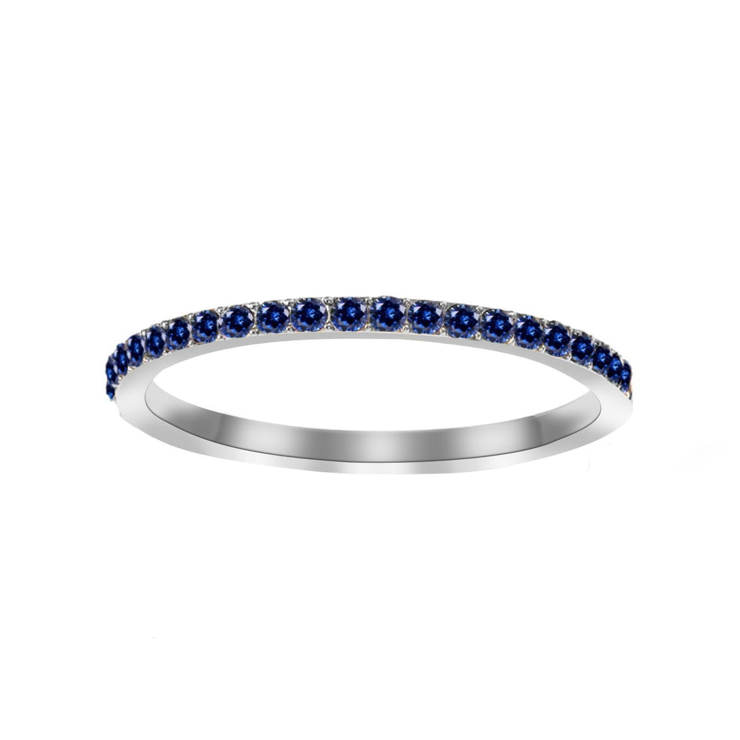 Bague Soraya Azurine | Or blanc
