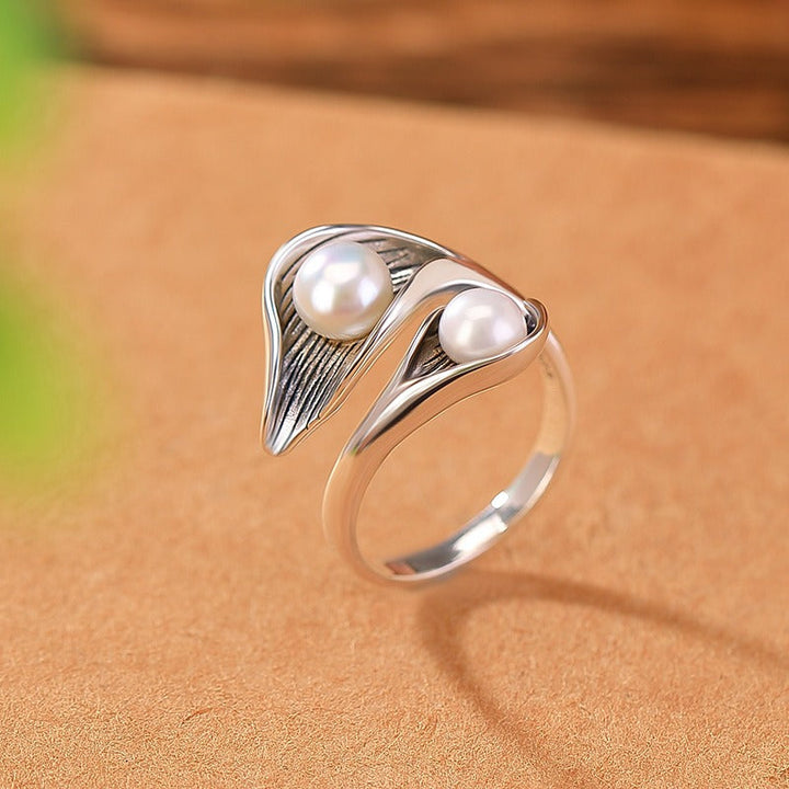 Bague vintage et argent avec marguerites | Or