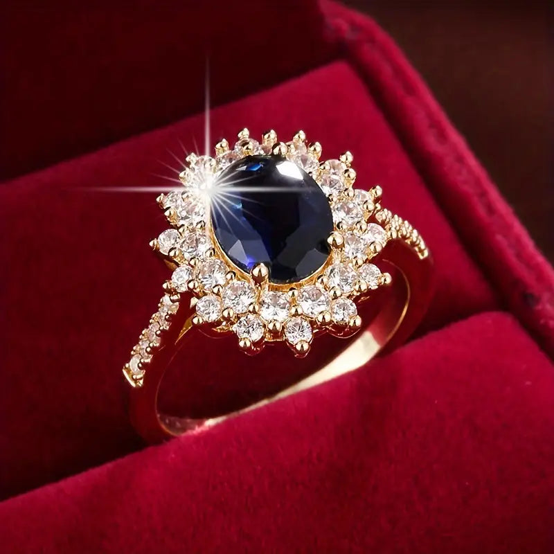 Bague Vionne Saphirée | Or blanc