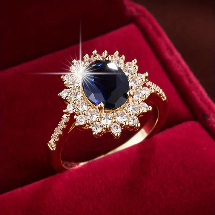 Bague Vionne Saphirée | Or blanc
