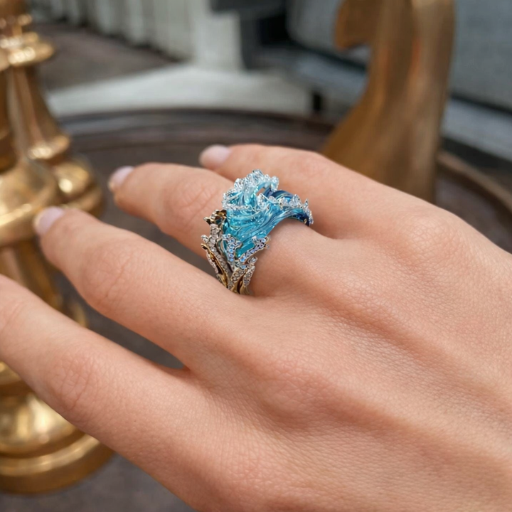 Bague de Serment océan | Or
