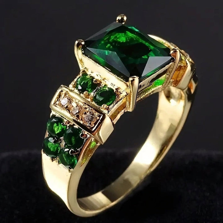 Bague en émeraude fascinante | Or