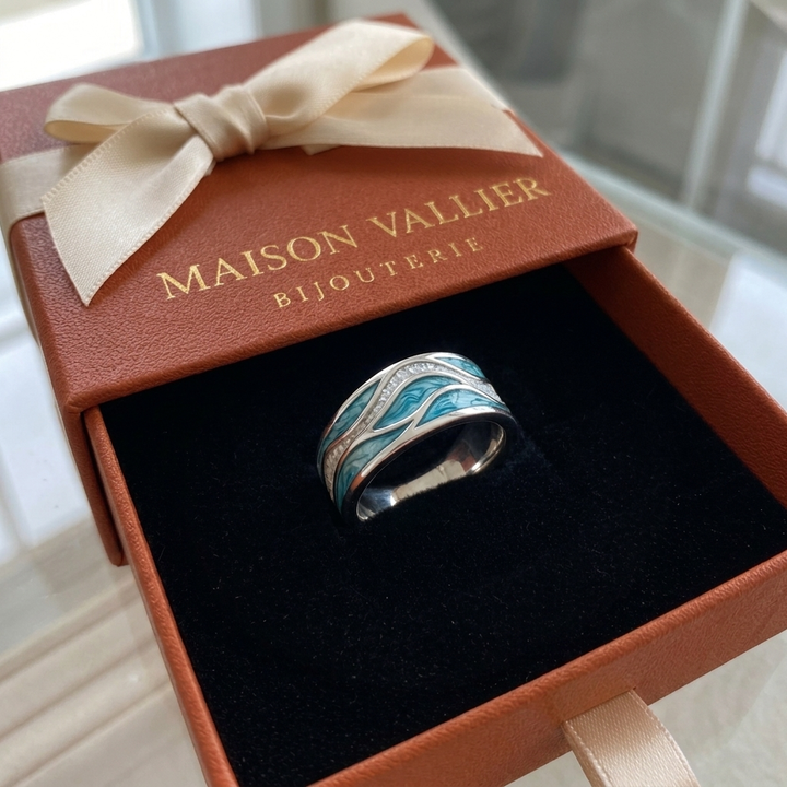 Bague Aura des vagues | Or