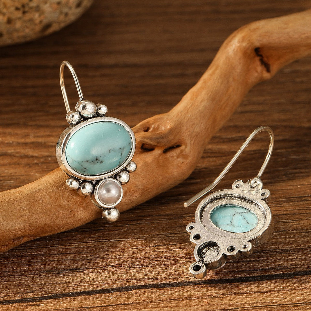 Boucles d'oreilles Briselle rivage | Or blanc