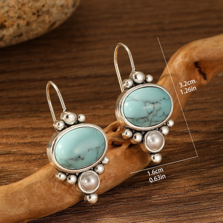 Boucles d'oreilles Briselle rivage | Or blanc
