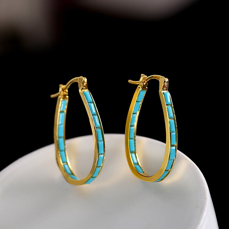 Boucles d'oreilles Caspienne | Or