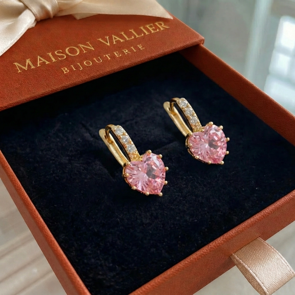 Boucles d'oreilles huggie éclat Cupidon | Or