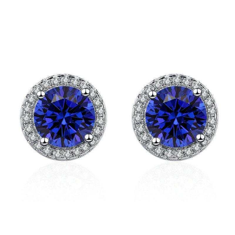 Boucles d'oreilles Lucia Célestine | Or blanc