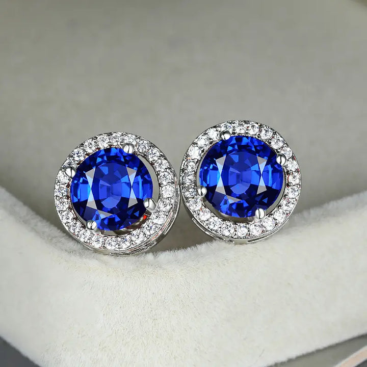 Boucles d'oreilles Lucia Célestine | Or blanc