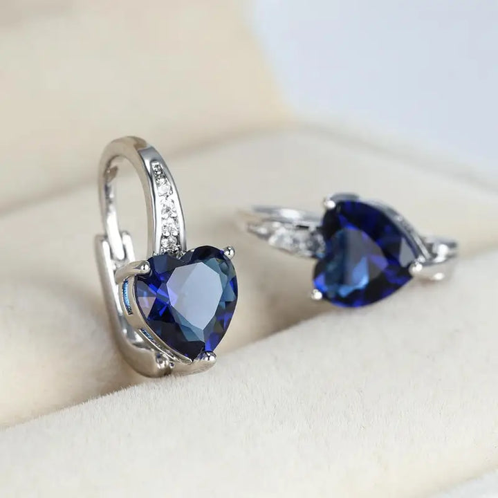 Boucles d'oreilles Lunara Cerestelle | Or blanc