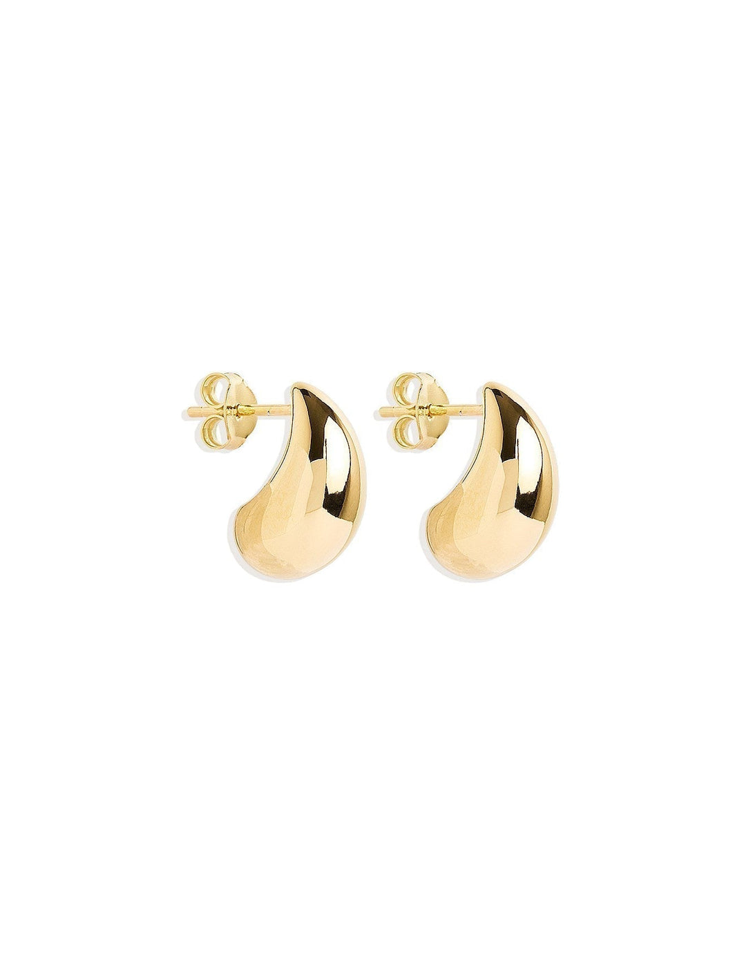 Boucles d'oreilles Mato | Or blanc