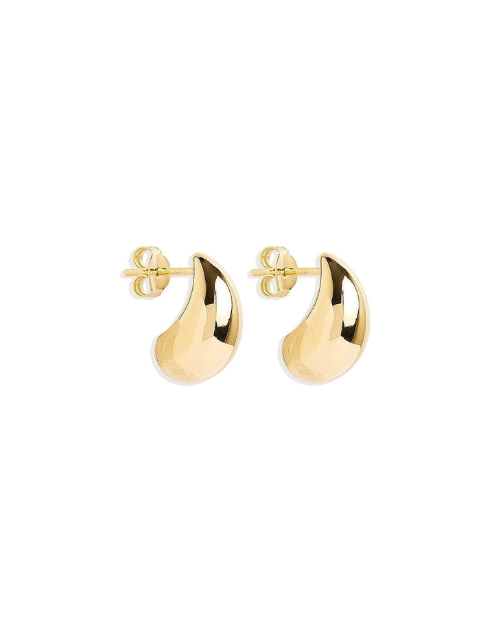 Boucles d'oreilles Mato | Or blanc