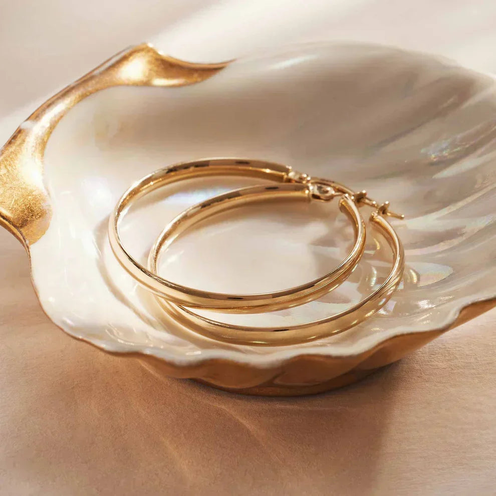 Boucles d'oreilles Noa Séréna | Or blanc
