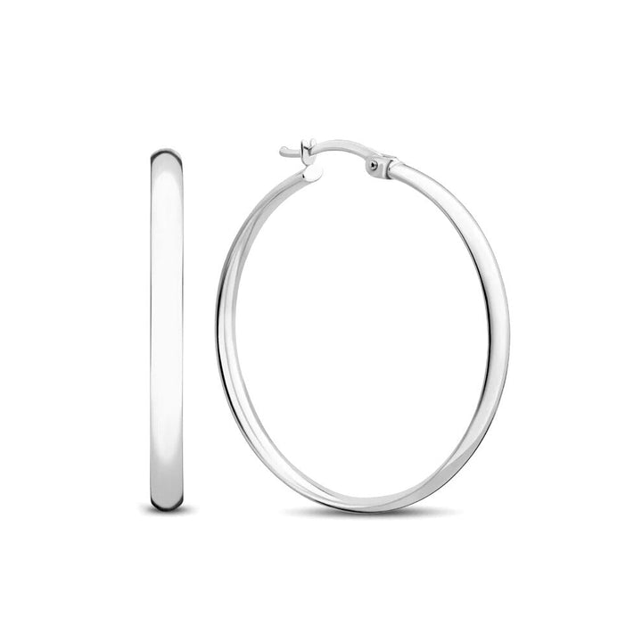 Boucles d'oreilles Noa Séréna | Or blanc