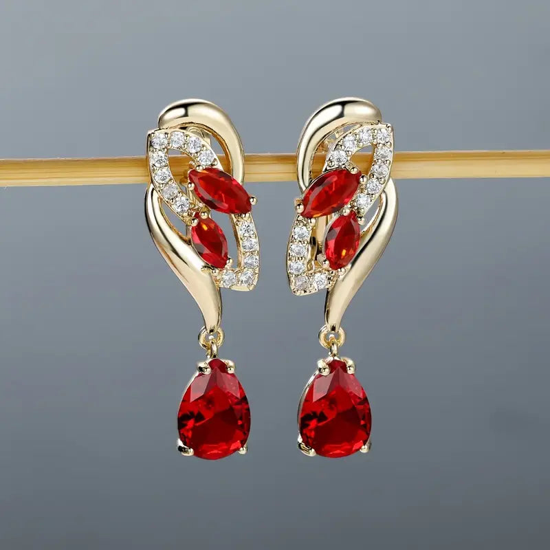 Boucles d'oreilles Saphira Cendrelle | Or