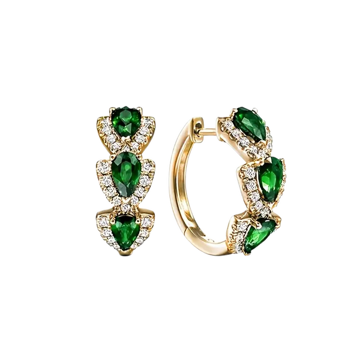 Boucles d'oreilles Sylvane Jadelise | Or