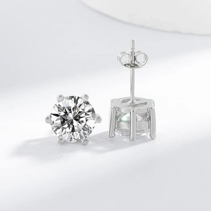 Boucles d'oreilles Téra | Or blanc