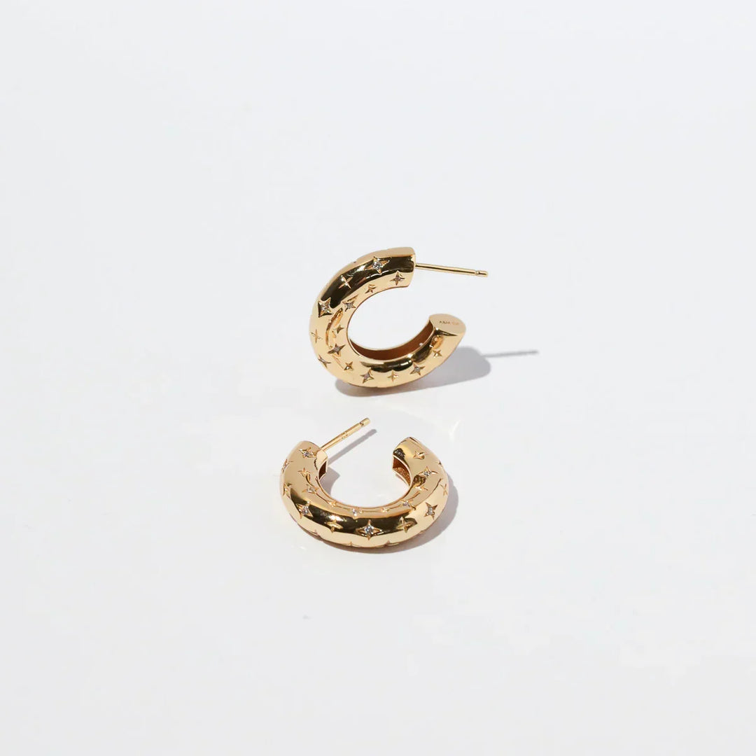 Boucles d'oreilles cosmiques | Or