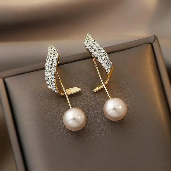 Boucles d'oreilles avec perles | Or