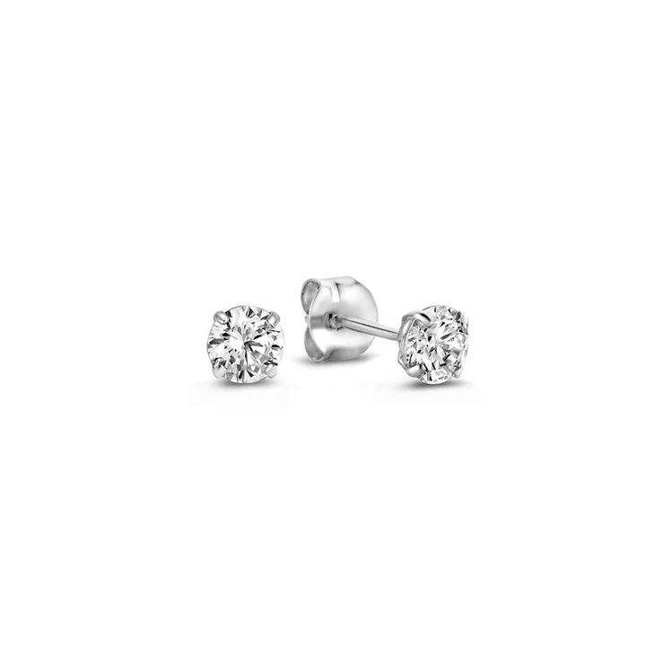 Boucles d'oreilles en pierres larmes de lune | Or