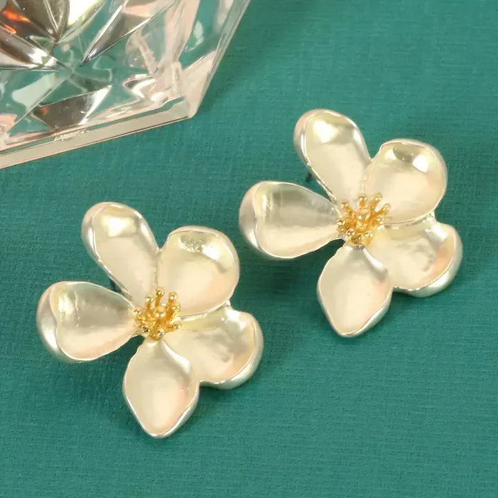 Náušnice kvety | Zlato