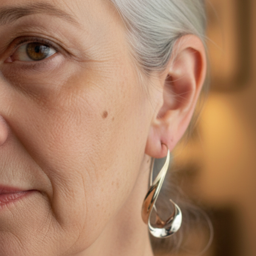 Boucles d'oreilles rétro | Or