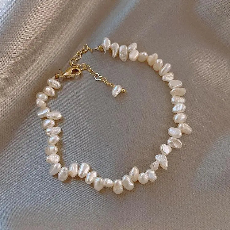 Bracelet « Céline » avec des marguerites | Or