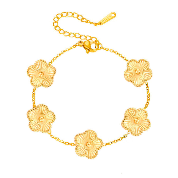 Bracelet charme Florielle bloom | Or
