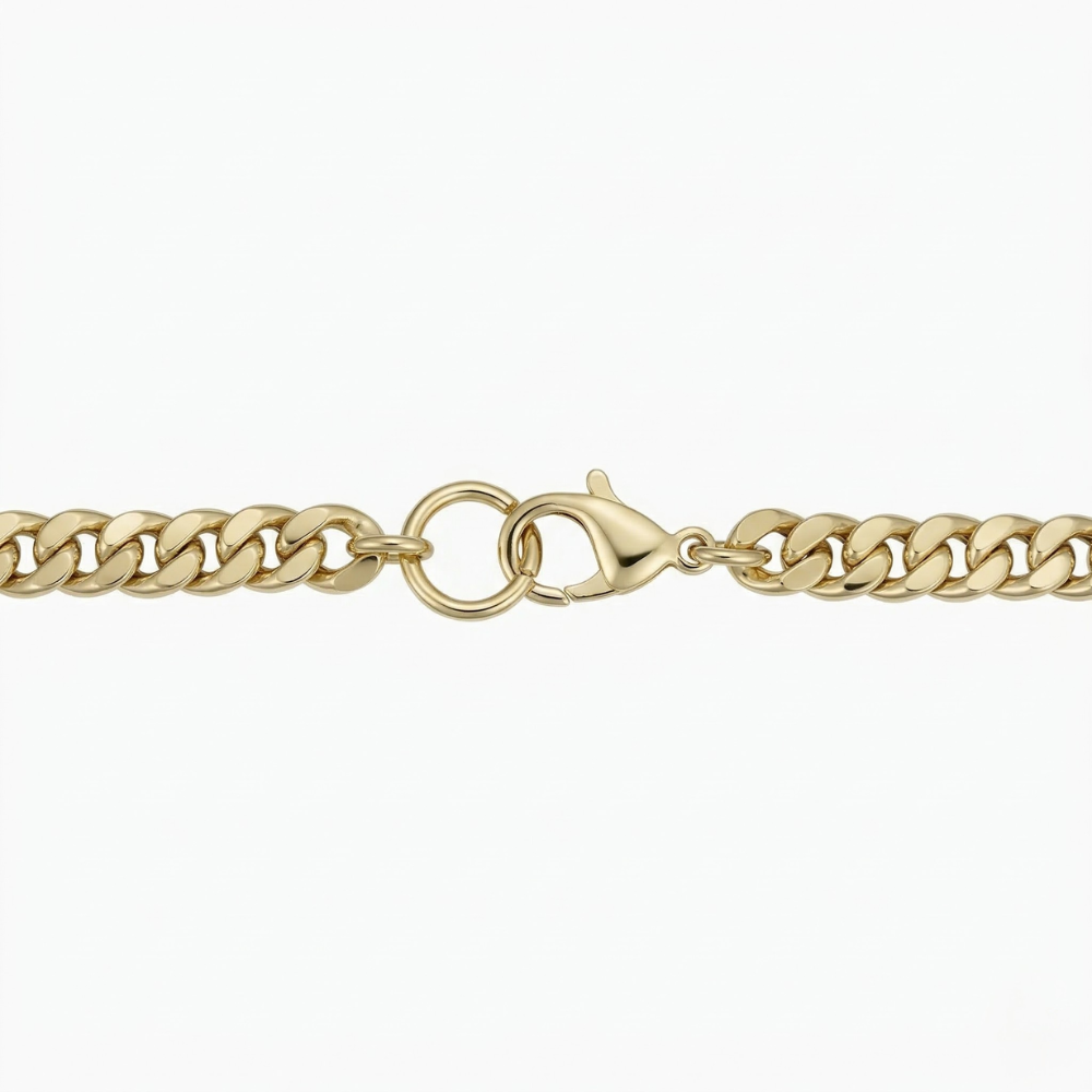 Bracelet cubain | Or