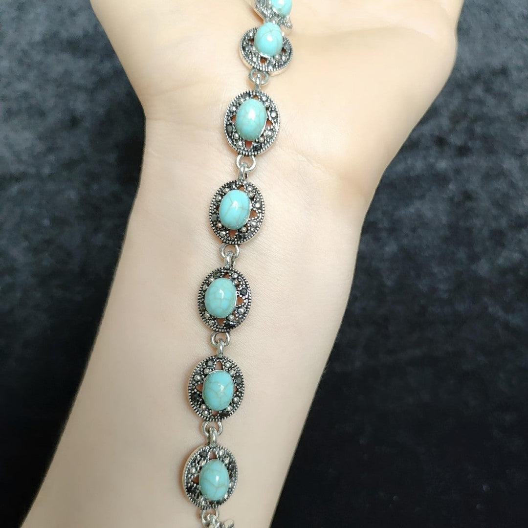 Bracelet emblème noble Corvelle | Or blanc