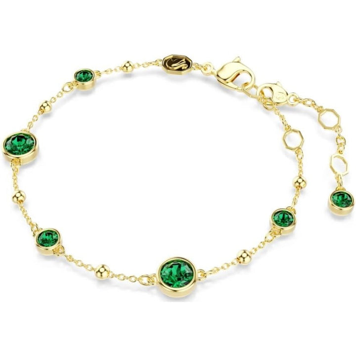 Bracelet émeraude délicat | Or