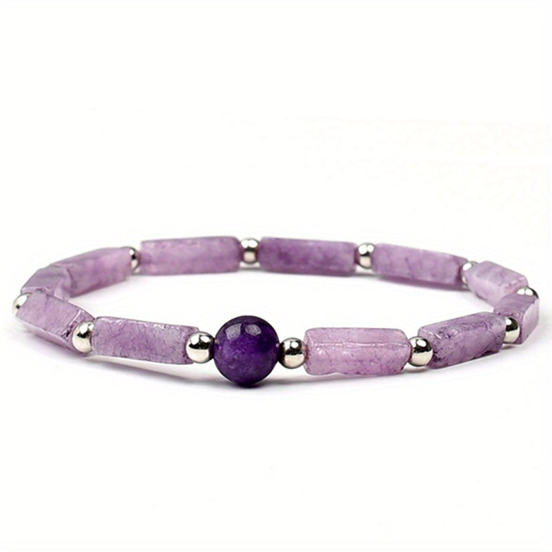 Náramok « Gesine » s amethystom | Zlato