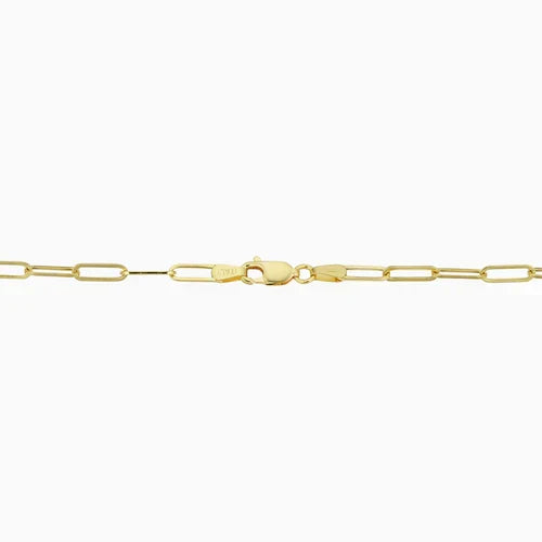 Bracelet maillon de Venise | Or blanc