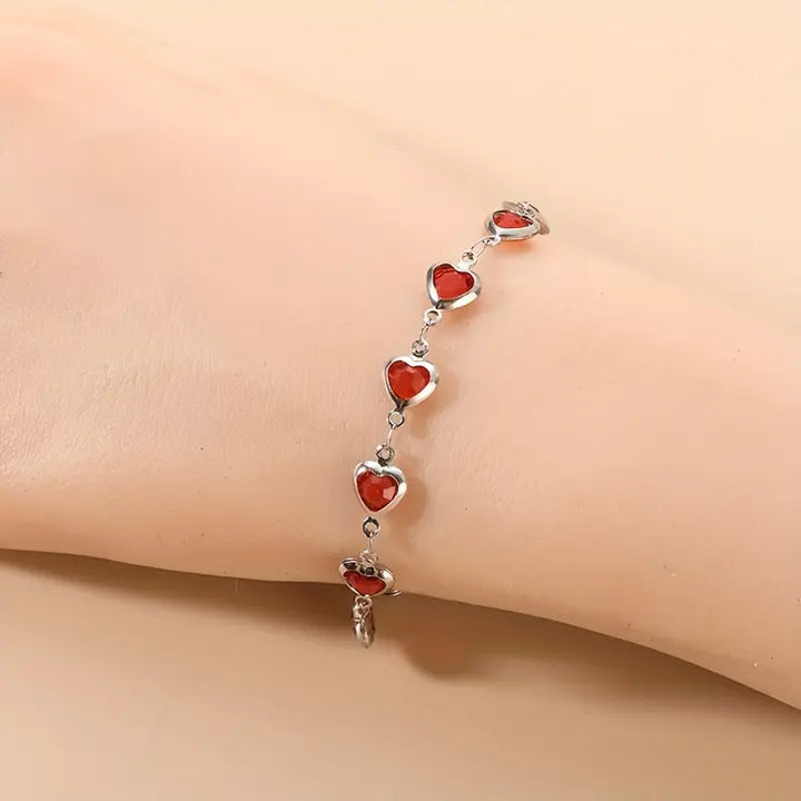 Bracelet Ophélie Grenatelle | Or blanc