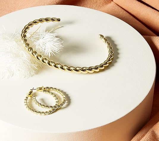 Bracelet torsadé | Or