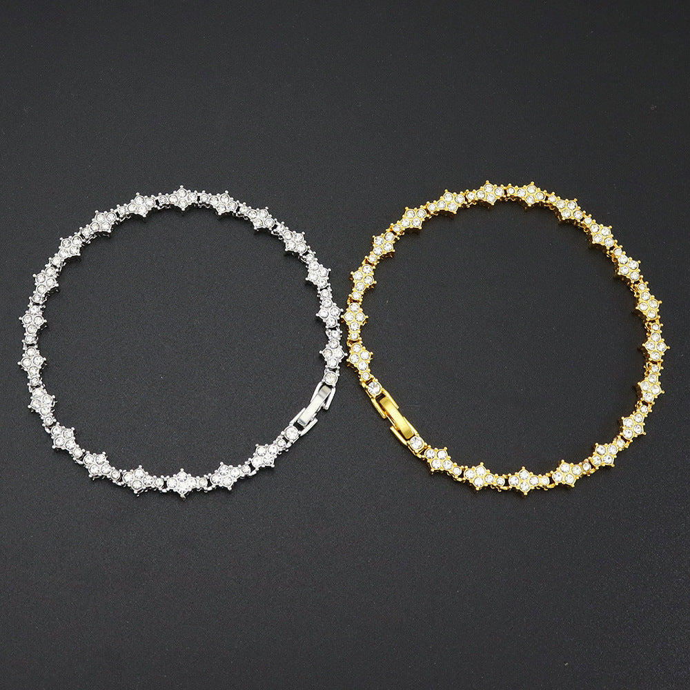 Bracelet de tennis classique | Or blanc
