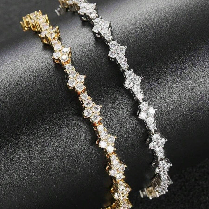 Bracelet de tennis classique | Or blanc