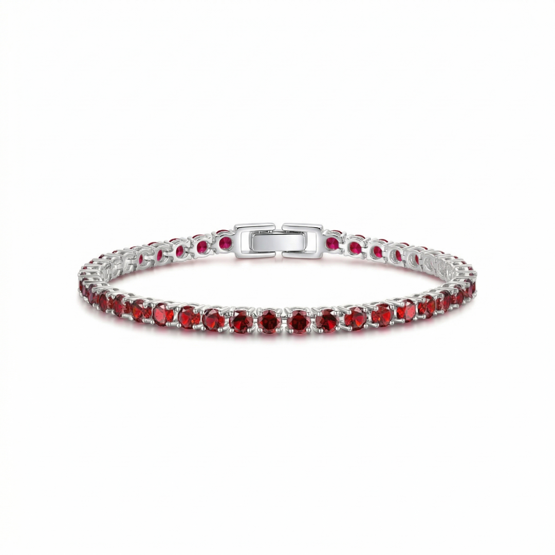 Bracelet de tennis | Or blanc